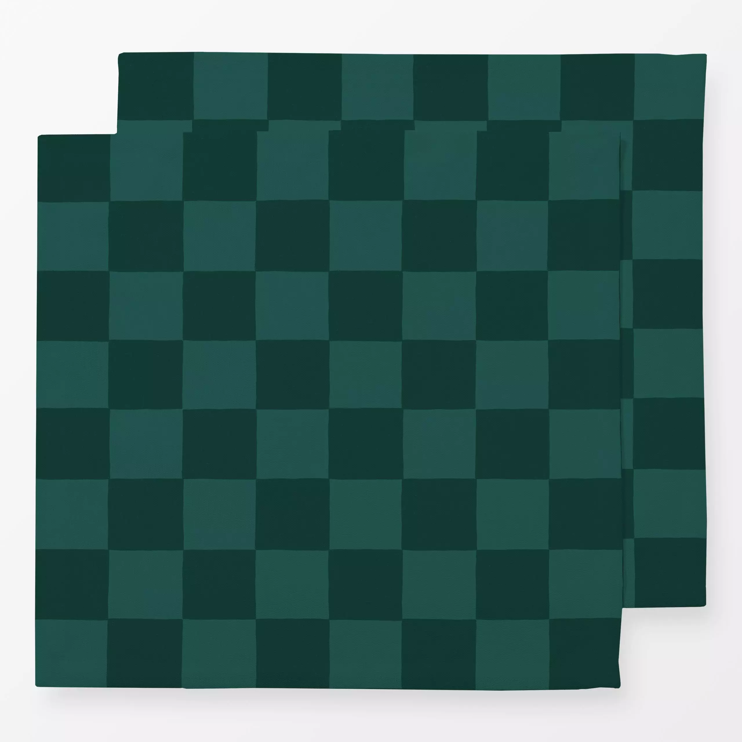 Servietten Schachbrettmuster Grün - Symbole & Muster, Retro & Vintage - von „Maren Gross "; Merry Christmas, Weihnachten, tr...