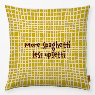 Kissen More-Spaghetti-Less-Regretti