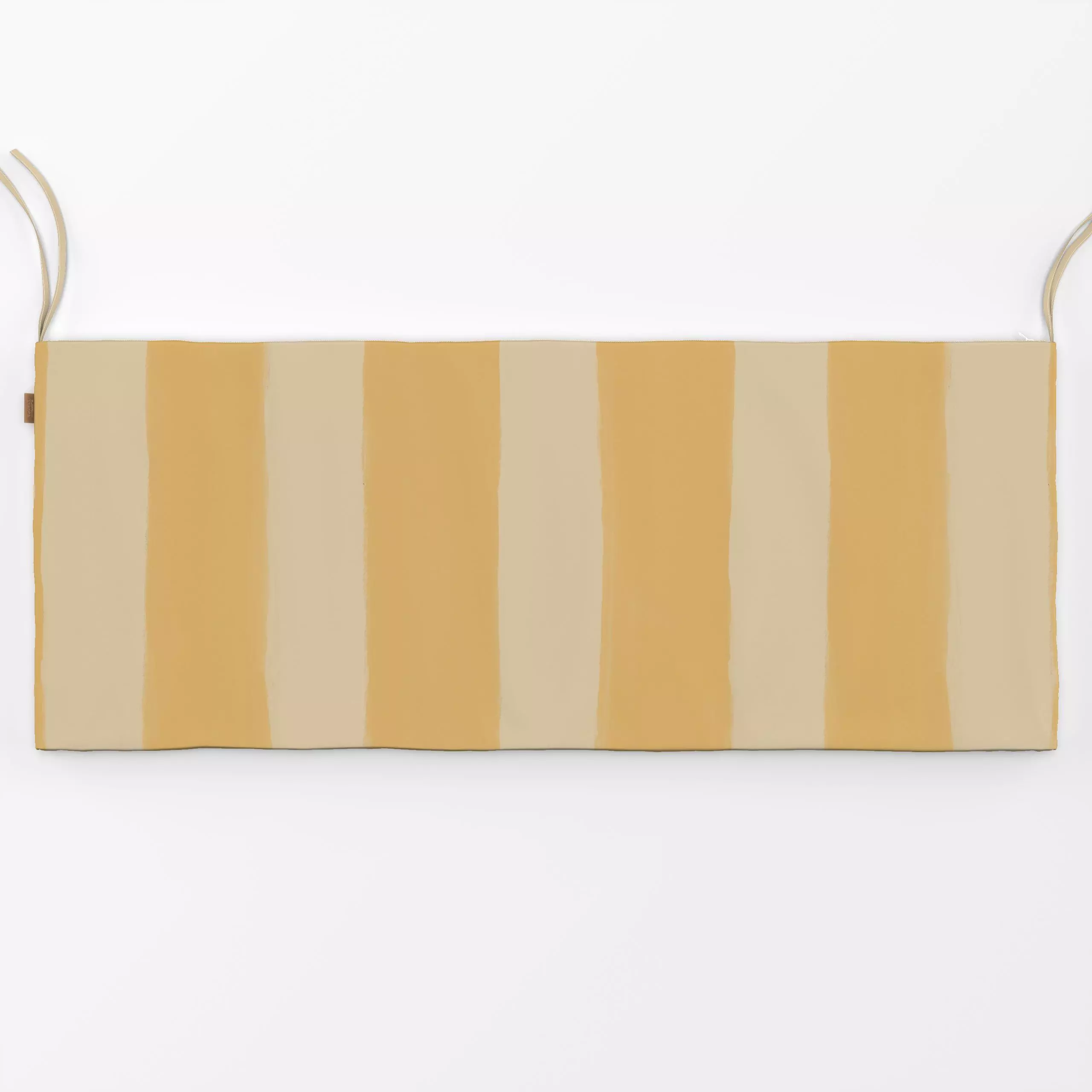 Bankauflage Smooth Like Butter Stripes - Symbole & Muster - von „KunstbyStephie"; boho, Retro, vintage, coastal, stripes, me...