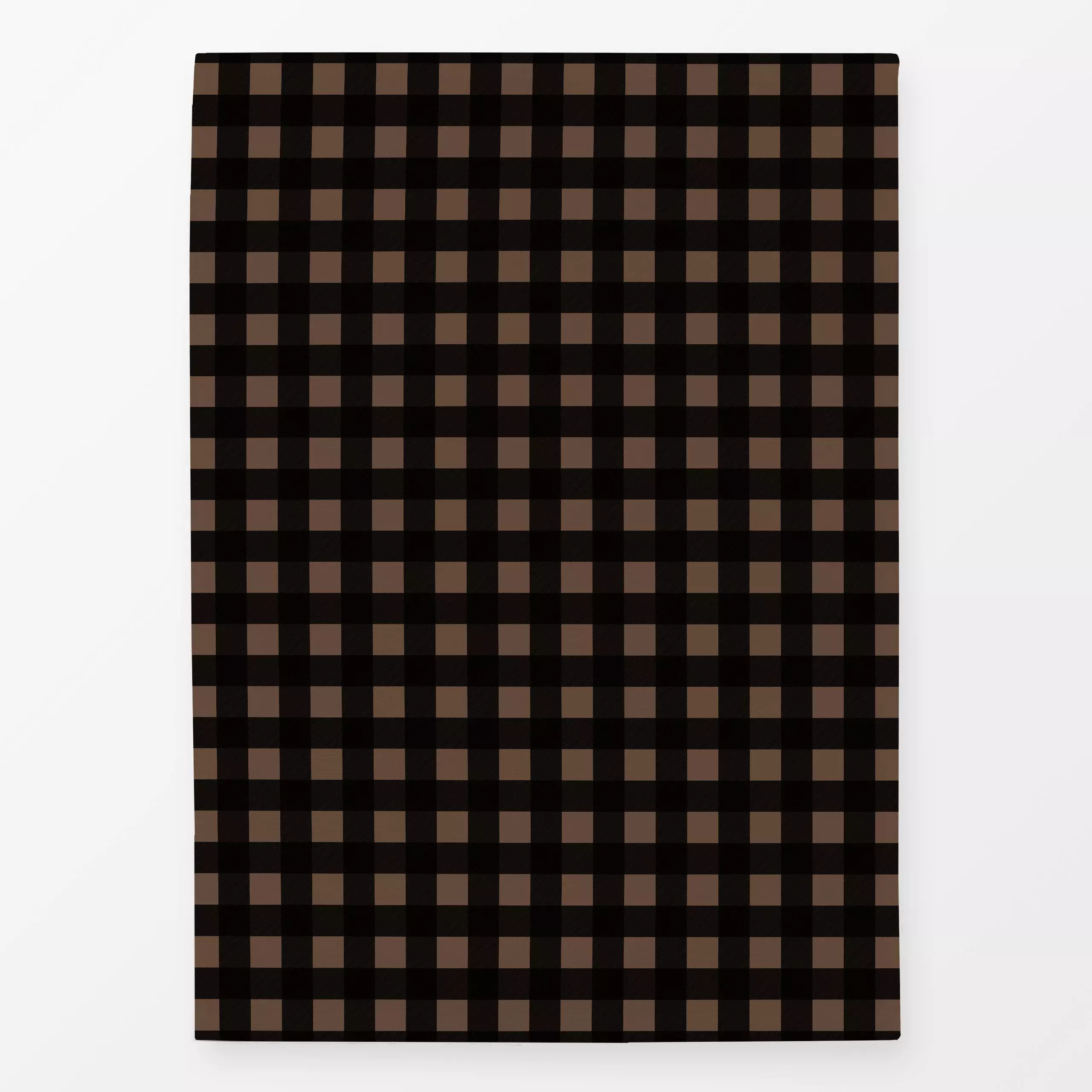 Geschirrtücher Autumn Checks - Herbst, Symbole & Muster - von „Karen Menzenbach"; Muster, schwarz, grafisch, Winter, Herbst,...