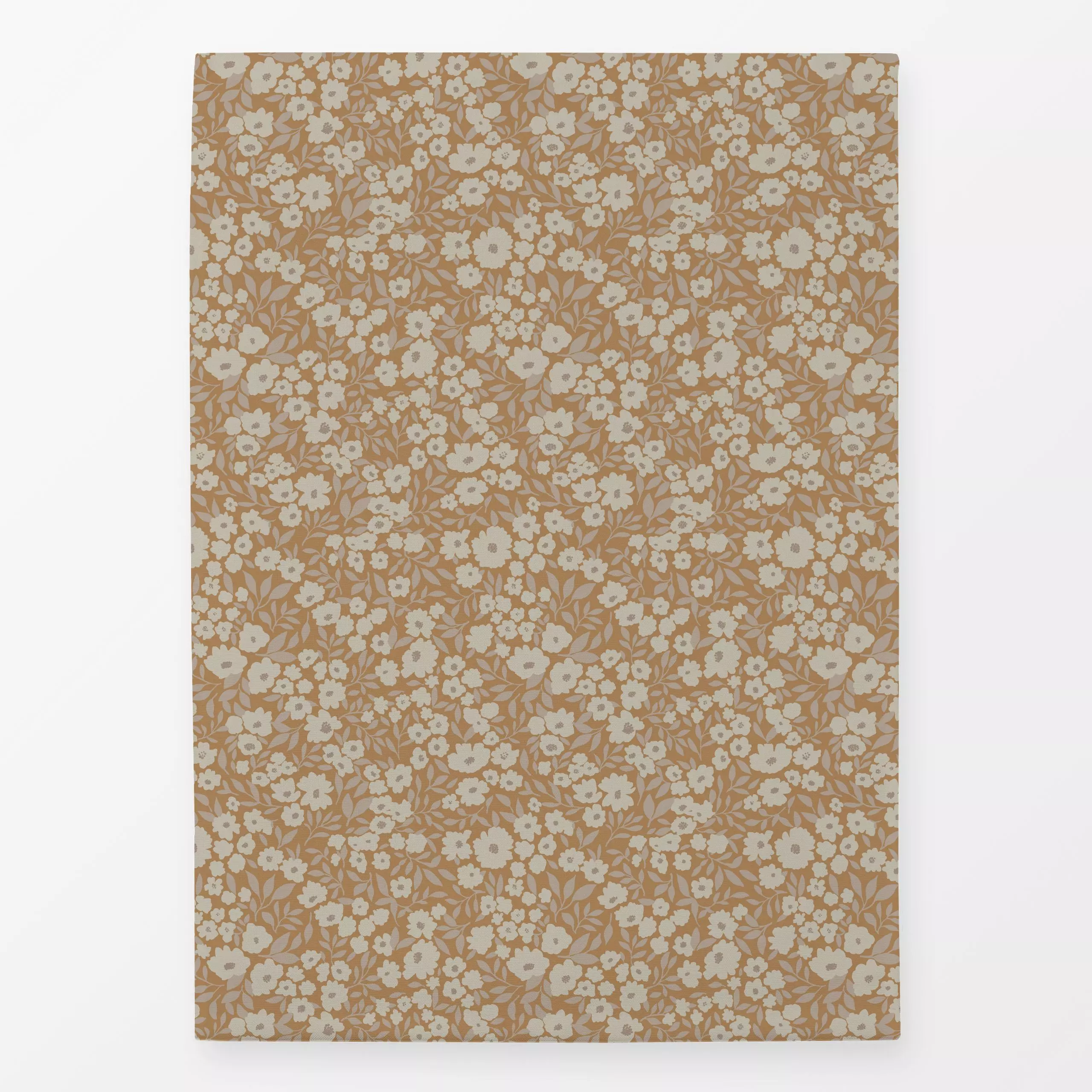 Geschirrtücher Vintage Blüten Sand - Blumen & Florales - von „Studio Kesse"; boho, Blumen, Wildblumen, Hygge, floral, Herbst...