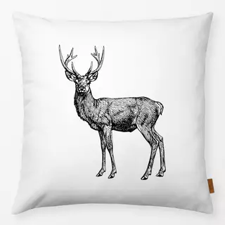 Kissen Vintage Holidays  Deer 1