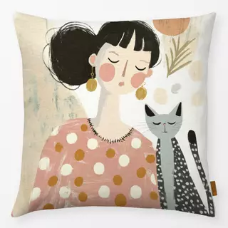 Kissen Ich liebe meine Katze