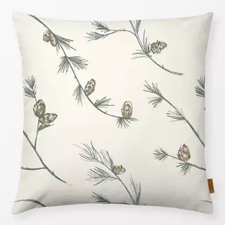 Kissen Tannenzweige creme