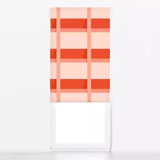 Raffrollo Colorblocking Sommerstreifen