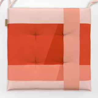 Sitzkissen Colorblocking Sommerstreifen