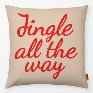 Kissen Christmas Jingle Noel Red