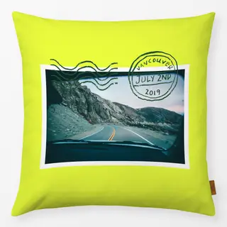 Kissen Exploring Summer Postcard