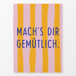 Geschirrtücher Mach´s dir gemütlich Streifen