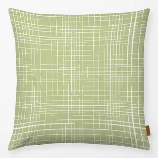 Kissen Karo hellgrün
