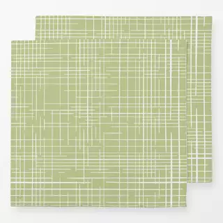 Servietten Karo hellgrün