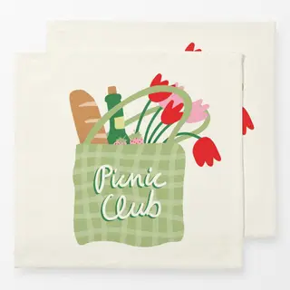 Servietten Picnic Club Bag