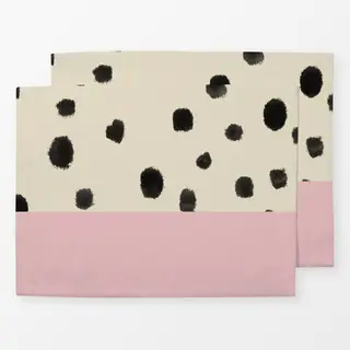 Tischset Dots and Rose 2020