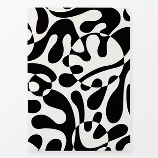 Geschirrtücher Bubbles schwarz weiß