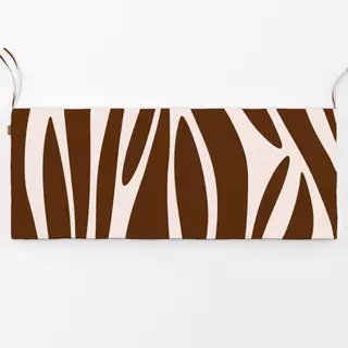 Bankauflage Zebra Brown
