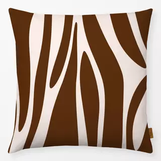 Kissen Zebra Brown