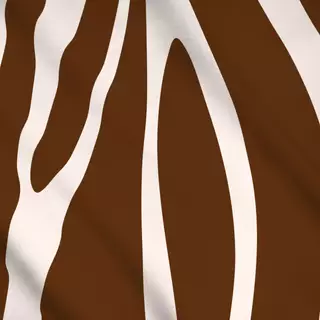 Meterware Zebra Brown