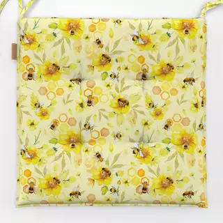 Sitzkissen Bienen in der Blütenwiese