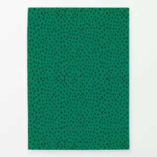 Geschirrtuch Snow Dots Green